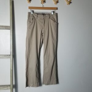 LEE WOMEN'S TAN DRESS PANTS SIZE 8 PETITE